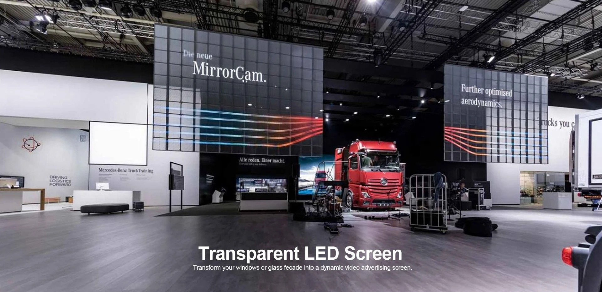 transparent led display